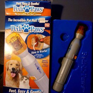 Pedi-Paws Dog grooming tool, Nail trimmer. As seen on TV